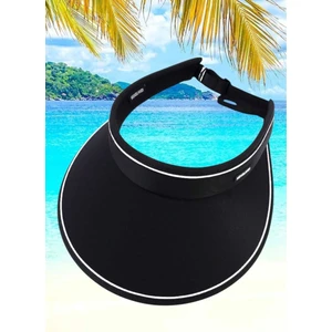 Kadın Geniş Siperli Uv Korumalı Ayarlanabilir Vizör Şapka