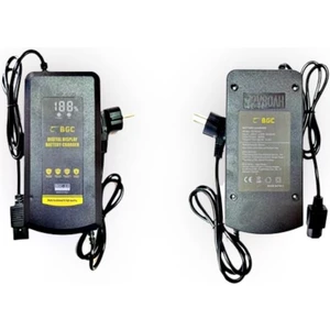 E-Bike Şarj Cihazı 72V 80A Dijital Şarj Göstergeli Bgc