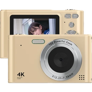 4K 48MP Dijital Kamera Titreşim Önleyici 2.4 Inç Ekran (Yurt Dışından)