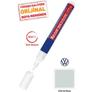Oto Tam Örtücü Rötüş Kalemleri Volkswagen LC9A Saf Beyaz Çizik Giderici Oto R.k