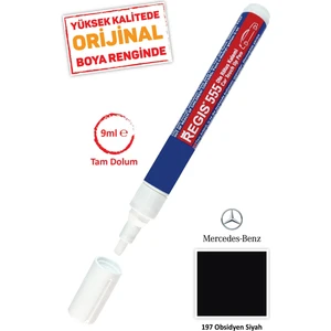 Oto Tam Örtücü Rötüş Kalemleri Mercedes 197 Obsidyen Siyah Çizik Giderici Oto R.k