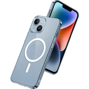 Şeffaf Mika Sararmaz Sert Magsafe Kılıf iPhone 13