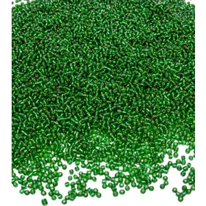 Serhat Aksesuar ve El İşçiliği 100 gr Kristal Yeşil 06 Numara Hobi Boncuğu