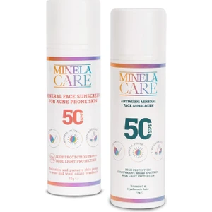 Minela Care Antiaging Mineral Filtreli +  Prone Mineral Filtreli Seti Pa++++