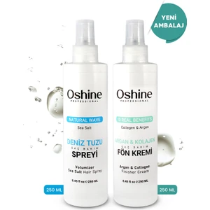 Oshine Professional Deniz Tuzu Saç Spreyi - Argan Kolajen Etkili Saç Spreyi