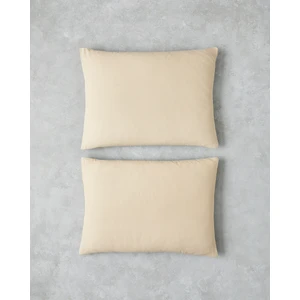Petit Check Pamuklu 2'li Yastık Kılıfı 50X70 cm Sarı-Yeşil