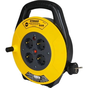 Rtrmax REM3010 Makaralı Uzatma Kablosu El Tipi 3 x 1.0 mm - 10 mt