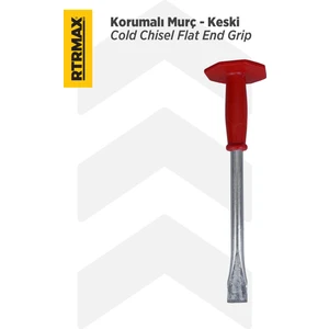 Rtrmax RH09822 Korumalı Murç ve Yassı Keski - 300 mm