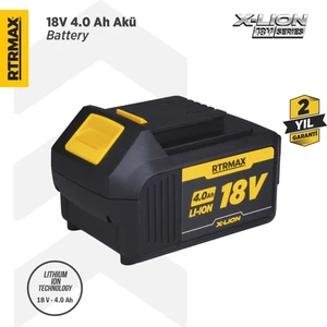Rtrmax RTX1804 X-Lion Akü Yedek Batarya 4.0 Ah