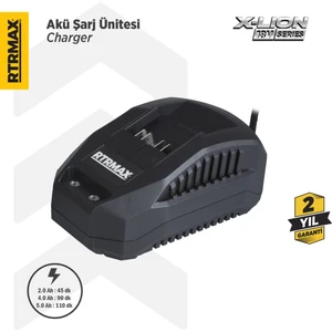 Rtrmax RTX1808 Akü Şarj Cihazı/Ünitesi 2.4A 18V Li-ion
