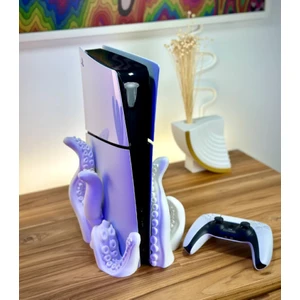 Ps5 Slim Playstation 5 Slim Dijital Versiyon Uyumlu Ahtapot Dikey Tentacle Vertical Stand
