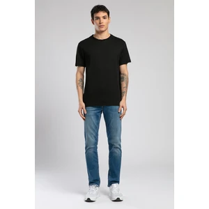Lee Cooper Gael Erkek O Yaka T-Shirt Siyah