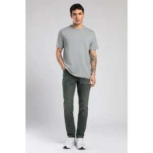 Lee Cooper Gael Erkek O Yaka T-Shirt Gri