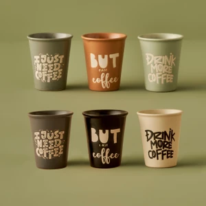 Bella Maison Need Stoneware Espresso Fincanı 6'lı (100 cc)