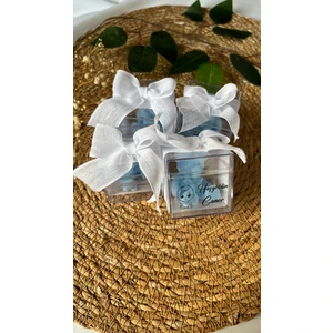 Fiore Hediyelik 10 Adet Ayıcık Mum - Erkek Kız Bebek Yenidoğan, Doğum Günü, Organizasyon Hediyelik Mika Kutu