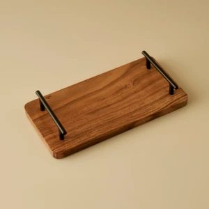Eliffe Dekoratif Tepsi Naturel (30X15X5 Cm)