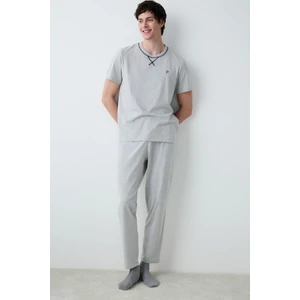 Grey Star Gri Pijama Takımı