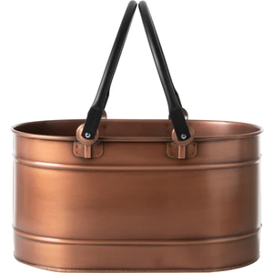 Antıque Bakır Odun Kovası 48 cm