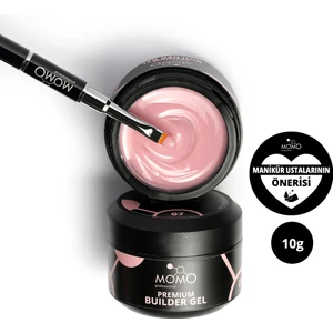 Momo Professional Premium Builder Protez Tırnak Jeli No.7, Natural, 10 gr