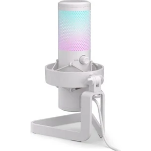 Axıs Streaming Onyx White Argb Yayıncı Mikrofonu (Ey1b007)