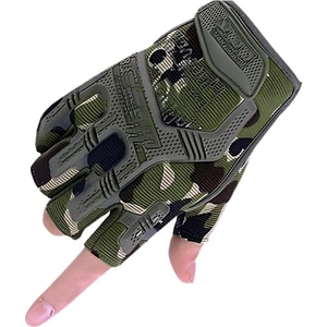 Single Sword Mechanix Yarım Parmak Eldiven- Taktik Destekli Kadın&Erkek unisex Eldiven