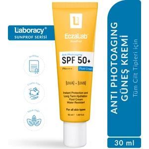Sunprof Anti-photogaging Fluid Cream Spf 50+| Cilt Onarıcı & Mavi Işık Koruyucu Güneş Kremi 50 ml