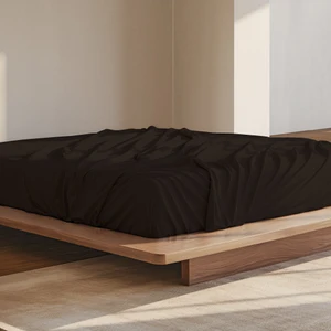 | Purecomfort | Doğal Pamuk Çift Kişilik Düz Çarşaf Seti | 240 x 260 cm  | Kahverengi