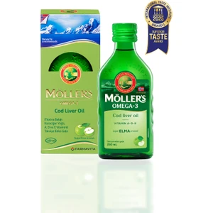 Elma Aromalı Omega-3 Balık Yağı 250 ml