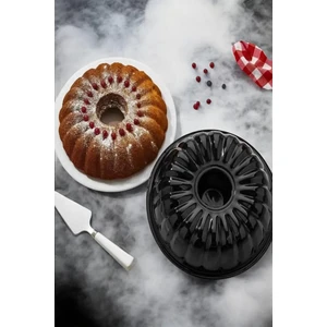 Yanmaz Yapışmaz Emaye Kek Kalıbı | 18 Dilimli 28 cm Kek Kalıbı