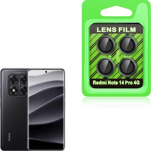 Xiaomi Redmi Note 14 Pro 4G Zore CL-07 Kamera Lens Koruyucu