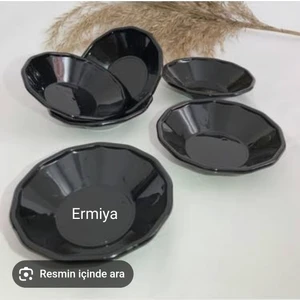 12 Adet Homenıva Melamin Çay Tabağı Renk Seçiniz +12 Ad Çelik Çay Kaşığı Bedava