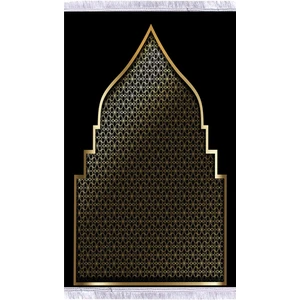 Kadife Seccade Çeyizlik Namazlık Keten Astarlı 70x120 cm