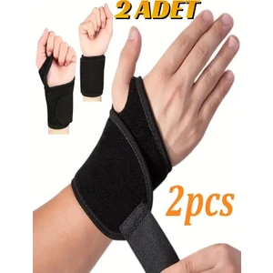 2 Adet Exp Medikal Ortopedik Spor Bandı Statik El Bilek Ateli Splinti Bilekliği Aparatı