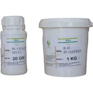 Rtv-2 Kalıp Silikonu 1Kg (10SHORE)