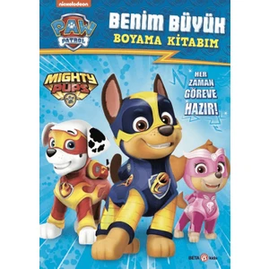 Paw Patrol Benim Büyük Boyama Kitabım