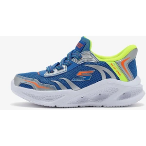 Skechers Meteor-Lights - Brisk-Beams Büyük Erkek Çocuk Mavi Işıklı Spor Ayakkabı 403848L Blyl