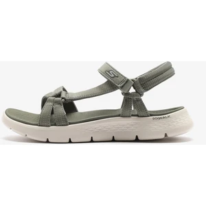 Go Walk Flex Sandal - Sublime Kadın Haki Sandalet 141451 Olv
