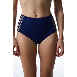 Lacivert High Fashion Yüksek Bel Bikini Altı