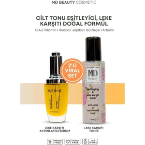 Md Beauty  Tonik & Aydınlatıcı Serum Seti