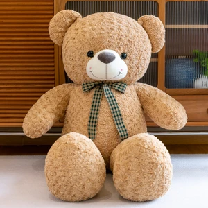 Oyuncak Ayı Papyon Giyinme Sevimli Sevimli Peluş Bebek Bebek Yastık Tatil Hediyesi (Yurt Dışından)
