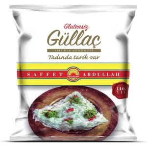 Saffet Abdullah Glutensiz Güllaç 100GR 2 Paket