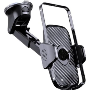 Ayarlanabilir Vantuzlu Torpido ve Cam Uyumlu  Araba Telefon Tutucu