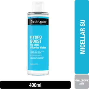 neutrogena hydro boost üç etkili micellar water 400 ml