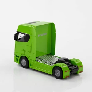 Oyuncak Vitrinim Metaş 1:50 Ölçek Sesli ve Işıklı Tır Kafası Yeşil  Renk Metal