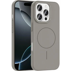 Apple iPhone 16 Pro Max Kılıf Magsafe Şarj Özellikli Redclick Ruby Silikon Kapak