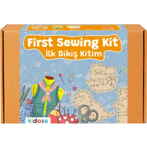 Çocuklar Için Ilk Dikiş Kitim - (First Sewing Kit)