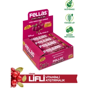 Vitamin & Meyve Bar - Turna Yemişi ve Kabak Çekirdeği 35 gr x 12 Adet