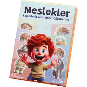 Eğitici Meslekleri Öğreniyorum Meslek Kartları