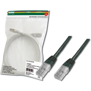 Cat-5e UTP Patch Kablosu, 2 metre, AWG 26/7, Siyah Renk, 3P sertifikalı