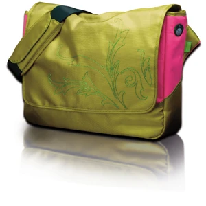 Günlük Kullanım İçin Uygun Nocturnal Raid Notebook Taşıma Çantası, Yeşil Zeytin/Çingene Pembesi Renk, 42 x 31 x 12 cm (Maksimum 15,4&quot; notebook ölçüsü için uygun)